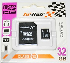 Micro SD 32GB Hi-Rali