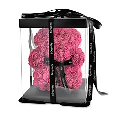 Мишка из роз 3D